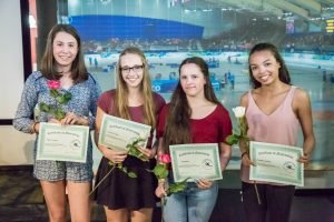Apprentice Coach of the Year Nominees: Nicole Taylor, Camryn Lloyd, Amy Milne and Kaedyn Lashley