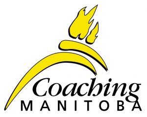 Coaching Manitoba's Yellow and Black Logo